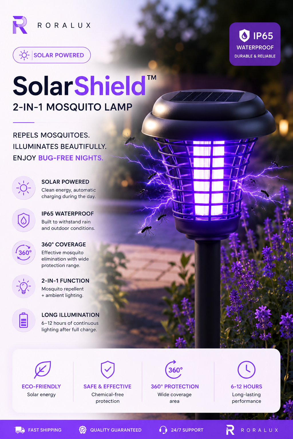 SolarShield™ Mosquito Lamp